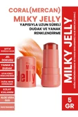 PROCSIN Milky Jelly Doğal Görünüm Dudak ve Yanak Renklendirici Allık Mercan (Coral) 5 GR - 1