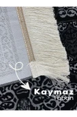 Buhara Tekstil Kabe Örtüsü Lüx Dokuma Siyah Seccade - 3