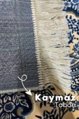 Buhara Tekstil Güldanlık Lacivert Dokuma Kalın Seccade - 3