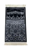 Buhara Tekstil Kabe Motifli Dokuma Lüx Seccade - 1