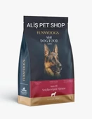 FUNNY DOGS KUZU & PİRİNÇ YETİŞKİN KÖPEK MAMASI 15 KG - 1