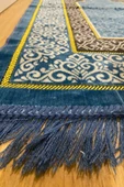 Buhara Tekstil Kadife Lüx Seccade Kaliteli Şpinger Hac Umre Mevlid Hediyelik - 3