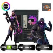 HYPER ROCKET One HRA324060 Ryzen 7 8700F 32GB Ram 1TB Nvme M.2 SSD RTX4060 8GB Masaüstü Oyuncu Bilgisayarı - 3