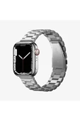 spigen Apple Watch 49mm Ultra 2/1 - 46mm 10 - 45mm 9/8/7 - 44mm SE2/SE/6/5/4 Kayış Fit Silver - 062MP25404 - 4