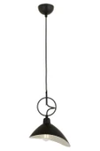 AVONNI AV-9127-1BSY Siyah Boyalı Modern Avize E27 Metal 24x20cm - 1