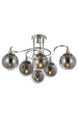 AVONNI AV-60156-6K Krom Kaplama Modern Avize E27 Metal Cam 60cm - 1