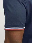 JACK JONES Erkek Lacivert Polo Tişört 12143859 - 3