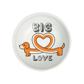 Natura Seramik Mama Kabı Dog Love 400 ml 15 cm - 1