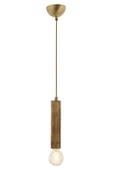 AVONNI AV-1651-1E Eskitme Kaplama Modern Avize E27 Ahşap 6cm - 1