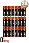 Rio 24lü AAA R03 İnce Kalem Pil Kumanda Pili Çinko Karbon Pil Zn-C 1.5V - 1