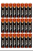 Rio 24lü AAA R03 İnce Kalem Pil Kumanda Pili Çinko Karbon Pil Zn-C 1.5V - 2