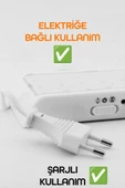 36 LED Şarjlı Işıldak POWER Lambası Otomatik Yanan Fener 2 Kademeli Elektrikli El Feneri 47733 - 5