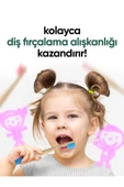 T-brush Vegan Bambu Çocuk Diş Fırçası Yumuşak Pembe - 7