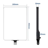 Gdx P300TS BiColor Fotoğrafçılık ve Stüdyo Aydınlatması 80 Watt LED Video Panel Sürekli Işık İkili Set - 4