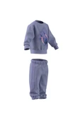 adidas Çocuk  Mor  Eşofman I DY LS JOG JF3633 - 9