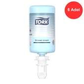 Tork El, Saç ve Vücut Banyo Duş Kremi 1 Litre x 6 Adet (424601) - 1