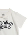 adidas Çocuk  Beyaz  Eşofman SHORT TEE SET JD1042 - 4