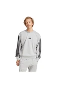 adidas Erkek  Gri  Sweatshirt M 3S FT SWT JE6374 - 3