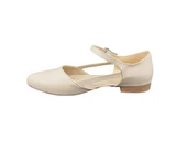 Merry Pace 637231Z Dar Kalıp Yuvarlak Burun Günlük Kadın Babet Ayakkabı - 6