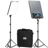 Gdx P300TS BiColor Fotoğrafçılık ve Stüdyo Aydınlatması 80 Watt LED Video Panel Sürekli Işık İkili Set - 3