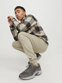 JACK JONES Erkek Bej Jogger Pantolon 12224518 thumbnail 8
