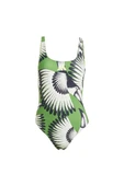 adidas Kadın  Yeşil  Mayo FARM SWIMSUIT JF6034 - 1