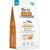 Brit Care Tahılsız Somonlu Yaşlı Köpek Maması 12 Kg - 1