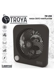 Troya By Hook Tr-516 Masaüstü Vantilatör 3 Kanatlı 3 Kademeli Vantilatör - 1