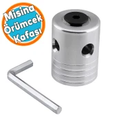 Motorlu Tırpan Çim Biçme Örümcek Kafa Misina Başlığı Başlık Yan Tırpan Uyumlu Metal Aluminyum Aparat - 1