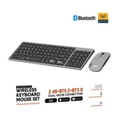 Kablosuz Bluetooth Klavye ve Mouse Seti - Sessiz, Ergonomik, Taşınabilir, Uzun Pil Ömrü - 2