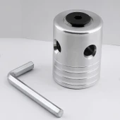 Motorlu Tırpan Çim Biçme Örümcek Kafa Misina Başlığı Başlık Yan Tırpan Uyumlu Metal Aluminyum Aparat - 4