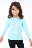 Toontoy Kız Çocuk Baskılı Tişört - 2