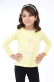 Toontoy Kız Çocuk Baskılı Tişört - 4
