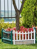 Elit Plastik Bahçe Çiti 4'lü Set 55x40 Cm - 3