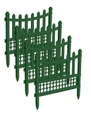 Elit Plastik Bahçe Çiti 4'lü Set 55x40 Cm - 5