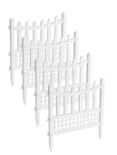 Elit Plastik Bahçe Çiti 4'lü Set 55x40 Cm - 9