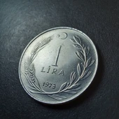 Escoines Koleksiyon 39963680159abbdfa1 1973 Akmonital 1 Lira ÇT/ÇÇT+ Eski Madeni Para - 2