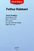Fethur Rabbani | Şeyh Abdülkadir Geylani thumbnail 3