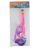 Bermuda Dalış Maskesi ve Şnorkel Seti Pembe - 1