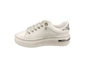 Ventes 8392589Z İç Dış Hakiki Deri Ortopedik Taş Detaylı Parlak Bağcıklı Günlük Şık Kadın Casual Ayakkabı - 6