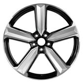 EMR-S1015-01 8x18" -5x112 ET35 66.45 Deep Black Silver Diamond Jant (4 Adet) thumbnail 2