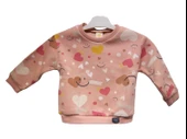 KALP BASKILI KIZ SWEATSHIRT - 7