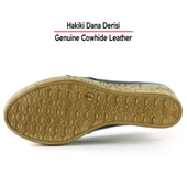 Erkan Saçmacı Astrid Siyah Hakiki Deri Çapraz Bantlı Mantar Taban Görünümlü Dolgu Topuklu Sandalet - 7