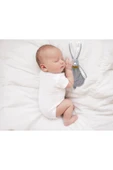 Babyjem Emzik Askılı Tavşan, Mışıl Mışıl Uyku Arkadaşı Gri - 3
