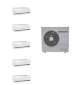 Samsung Wind Free Multi 1+5 Sistem (AJ100TXJ5KH/EA) 7+7+7+7+7 Btu 10 kw Dış Ünite - 1