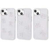 iPhone 13 Kılıf Kabartma Figürlü Parlak Eralli Silikon Kapak thumbnail 8