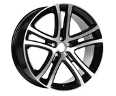 EMR-S1032-01 8.0x18" -5x112 ET40 73.1 Black Diamond Jant (4 Adet) - 1