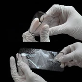 iPhone 13 Pro Hizalama Aparatlı Hadid Glass Cam Ekran Koruyucu thumbnail 4