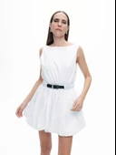 Nocturne Kadın Balon Etekli Mini Elbise N25YN2536 thumbnail 2