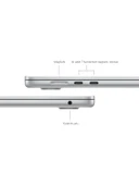 MacBook Air M3 Çip 16GB 512GB SSD macOS 15" Taşınabilir Bilgisayar Gümüş MXD23TU/A - 7